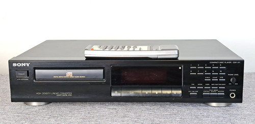 Sony cdp 311 lettore - sony, nero