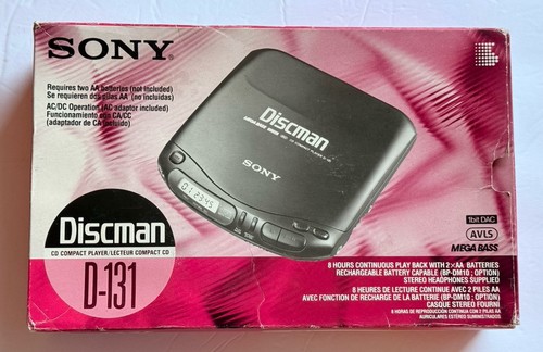 Sony discman 131 - discman, d-131