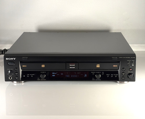 Sony rcd w100 - twin, deck