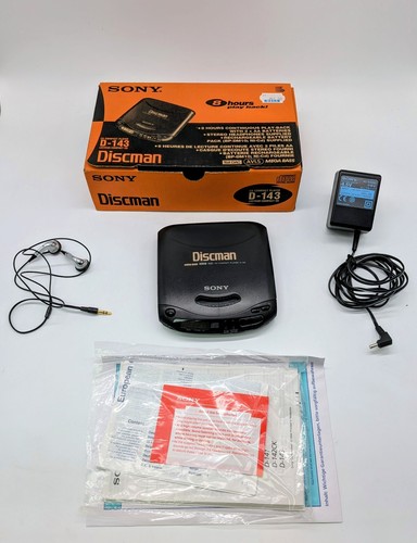 Sony discman 143 - sony, d-143